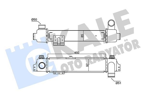 Kia Sorento İntercooler 2.5 CRDI KALE-RADYATOR