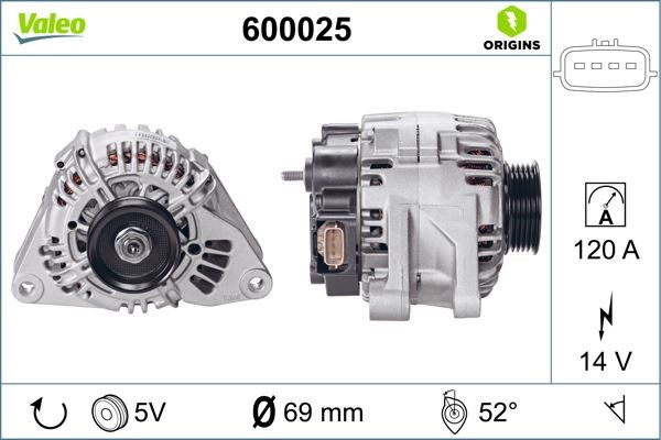 Kia Sorento Alternatör VALEO