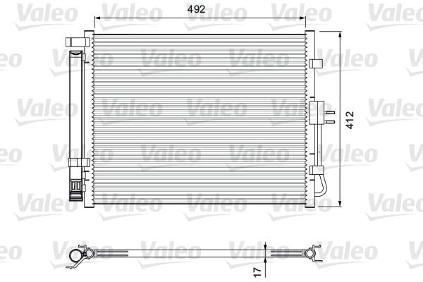 Kia Soul Kondenser VALEO