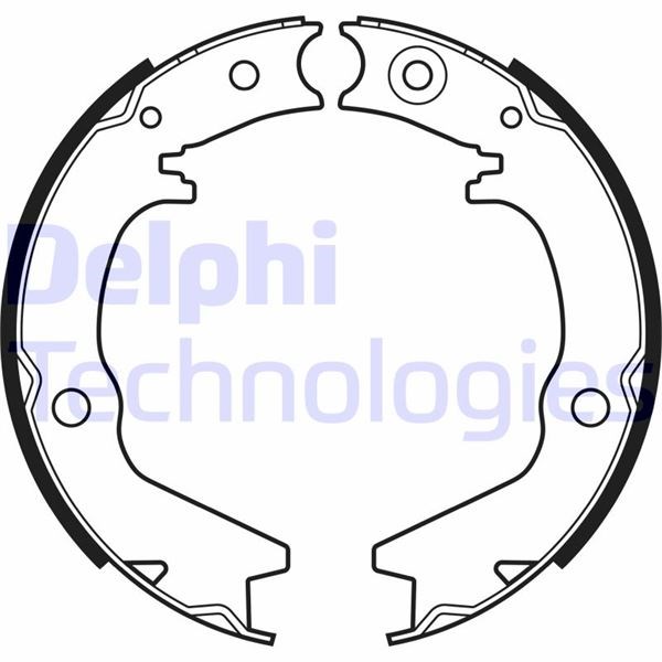 Mitsubishi Space Wagon Arka Fren Pabucu DELPHI