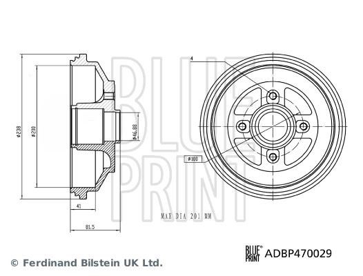 Suzuki Splash Swift 3 Fren Kampanası BLUEPRINT