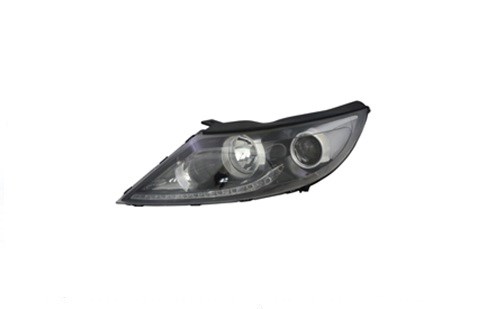 Kia Sportage Ön Far Elektrik Motorlu LED Gündüz Lambalı Sol 2011- TYC