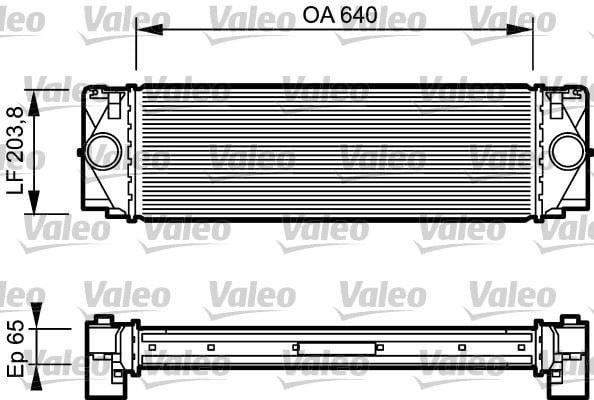 Mercedes Sprinter Volkswagen Crafter Turboşarj Radyatörü VALEO