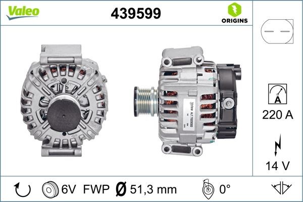 Mercedes Sprinter Alternatör VALEO