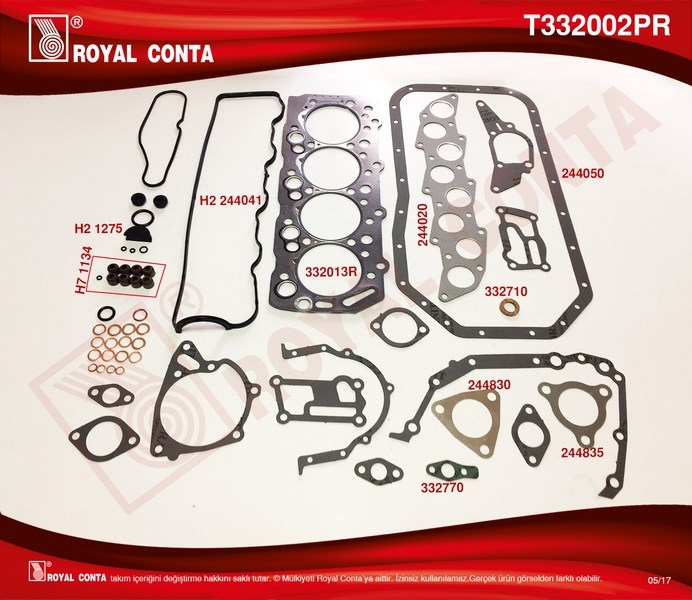 Hyundai Starex 2.5 Turbo Dizel Motor Takım Conta ROYAL