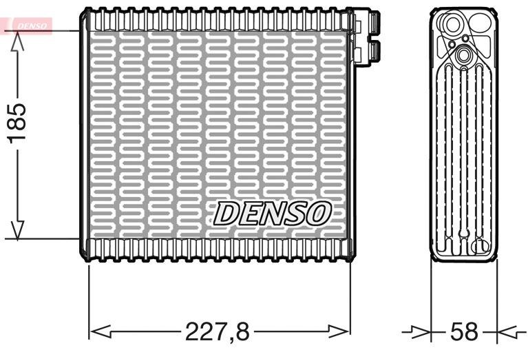 Fiat Stilo Klima Evaporatörü DENSO