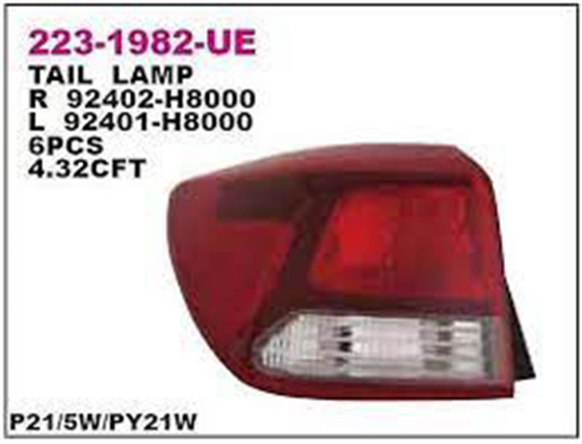 Stop Lambası Dış Sol Rio Benzin-Dızel 17-