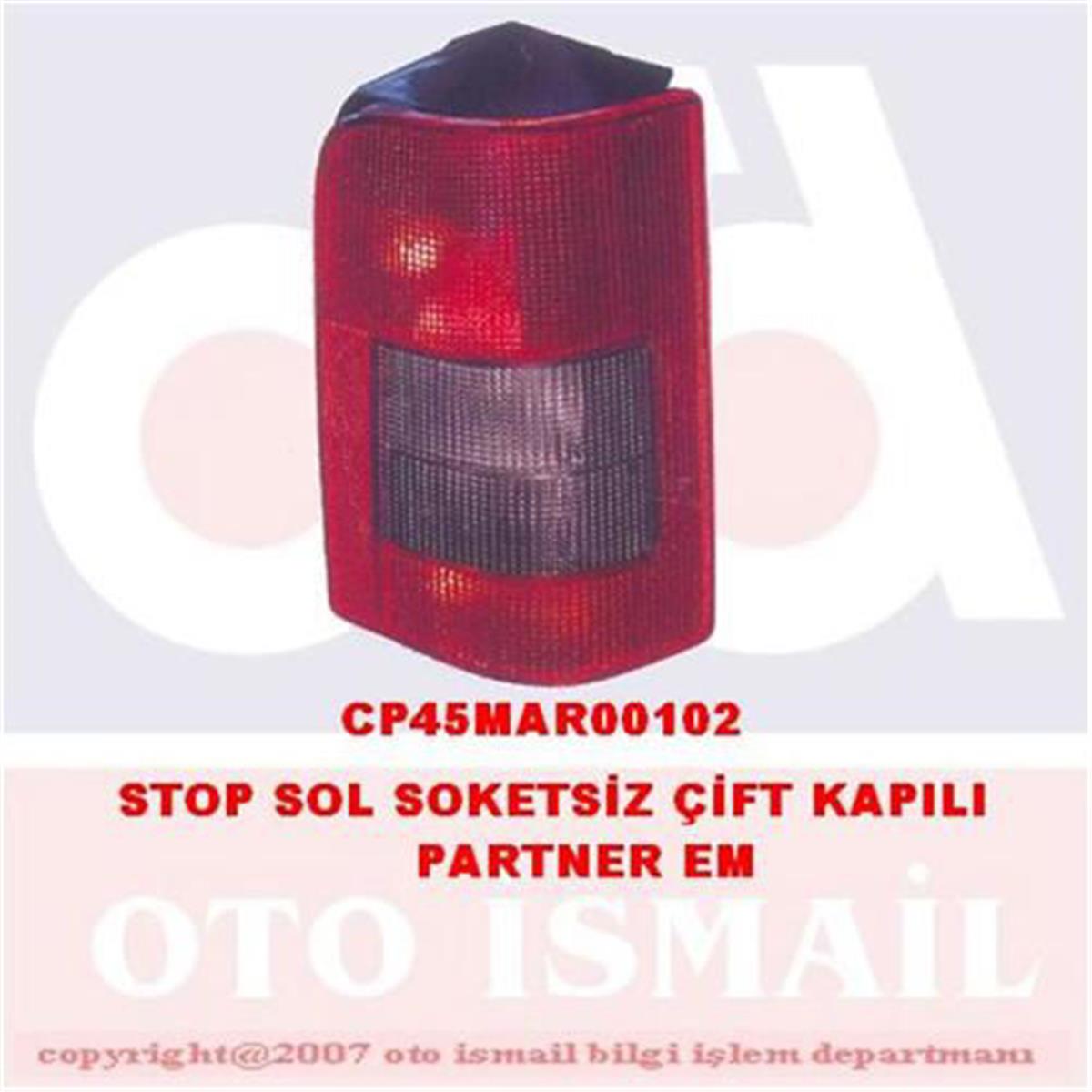 Stop Lambası Sol Partner Em. Çift Kapı Duysuz