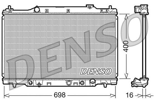 Honda Stream Motor Su Radyatörü DENSO