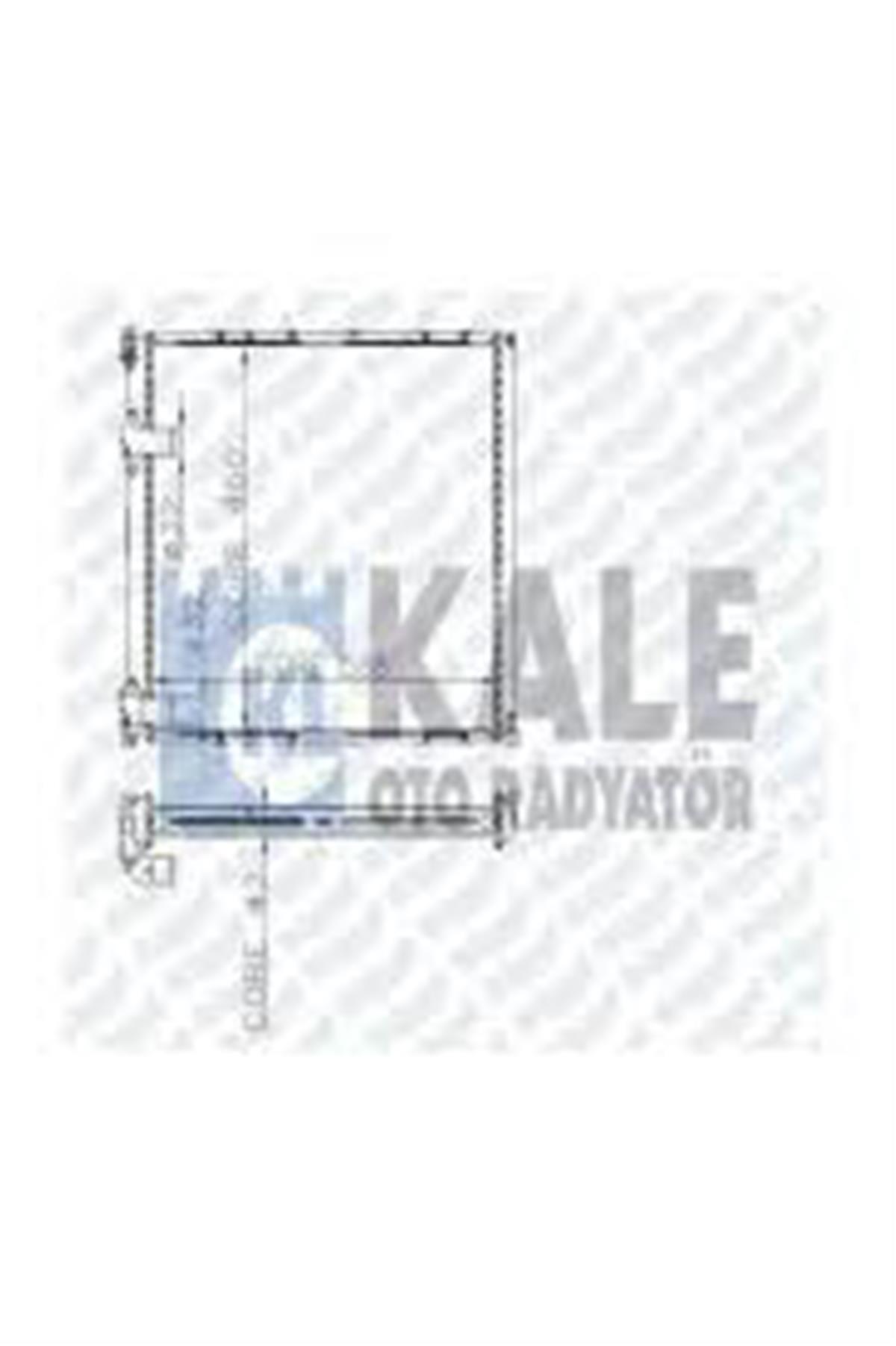 Su Radyatörü Al/Pl/Brz Safrane 2.1/2.2/2.5 Tdı