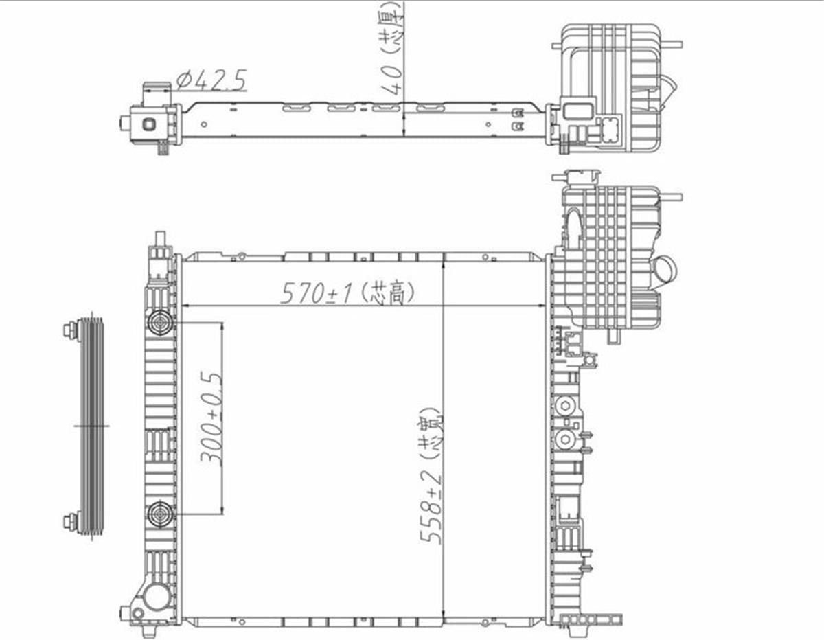 SU RADYATORU BRAZING AT MERCEDES VITO Panelvan/Van W638