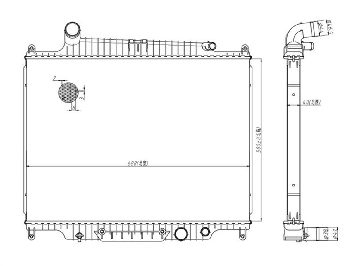 SU RADYATORU BRAZING LAND ROVER RANGE IIIL322 3.6 D4×4 06-12-RANGE ROVER SPORT I
