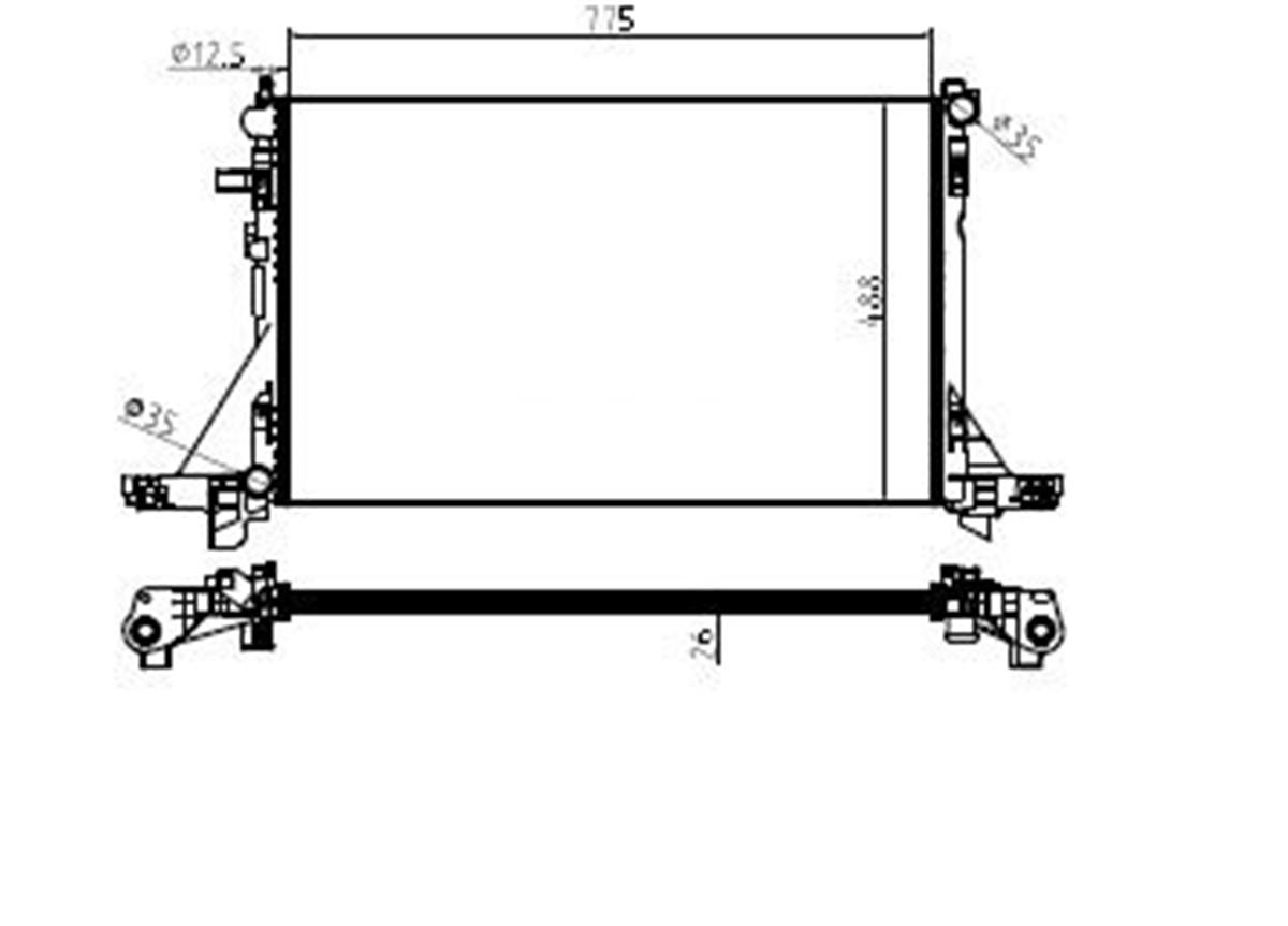 Su Radyatoru Brazıng ( Renault: Master 3- )