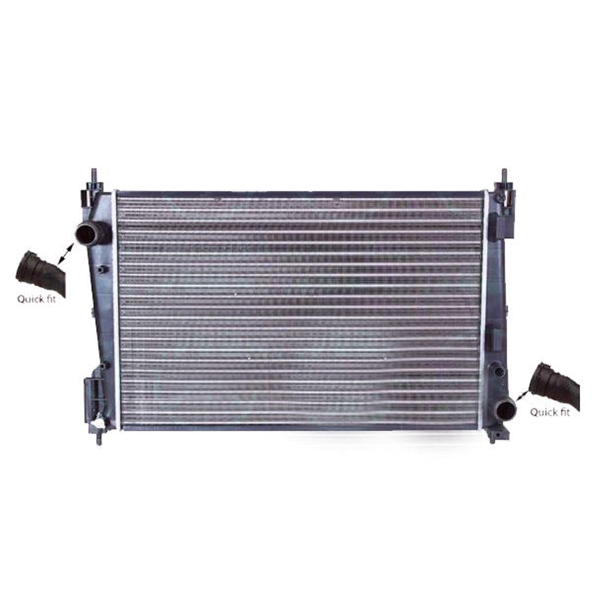 Su Radyatörü Grande Punto 05 Linea 07 1.3Mtj Mek Ac Klimasız 620X395x27