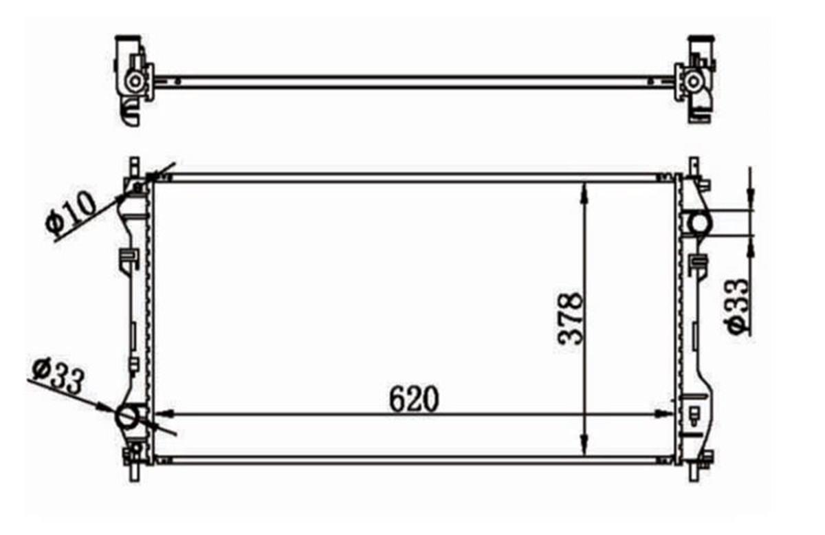 SU RADYATORU MEKANIK M/T  FORD TRANSIT V184 2.4  M-T  2000-