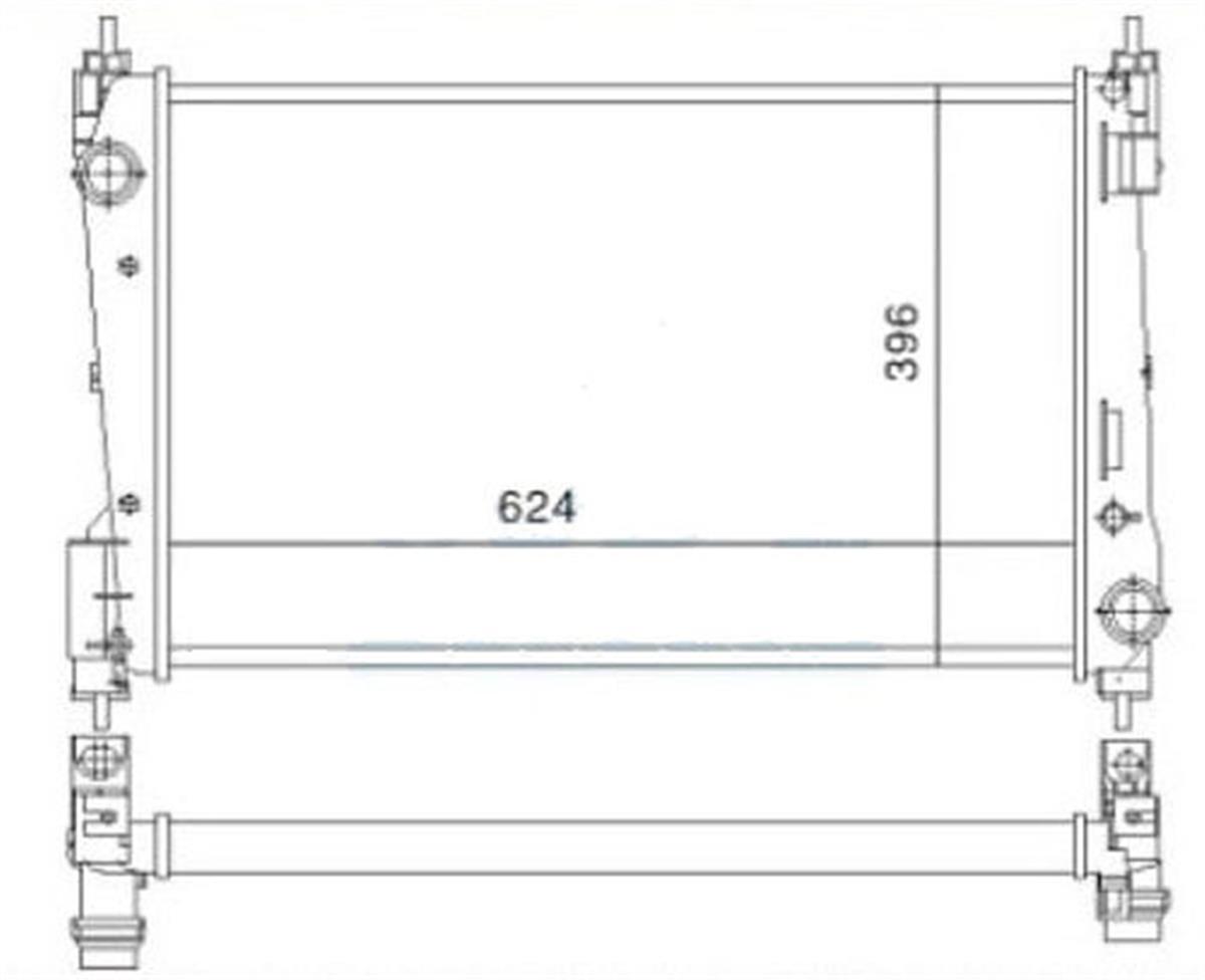 Su Radyatoru Opel:Corsa D 1.3D Fiat:Grande Punto 1.3Jtd 75 Ps 05-624X396