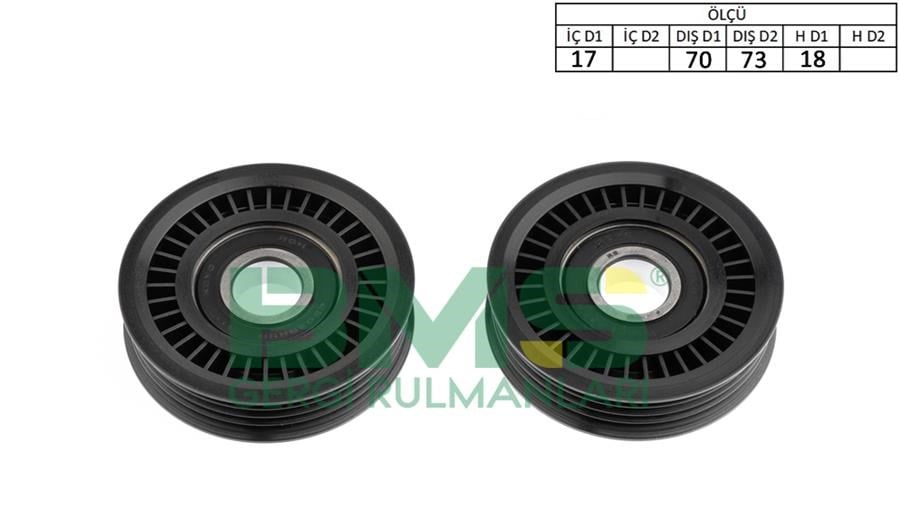 Subaru Forester Impreza Legacy Alternatör Gergi Rulmanı BMS