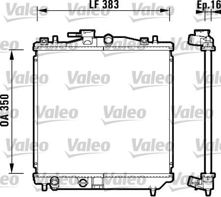 Subaru Vivio Radyatör [92-94] VALEO