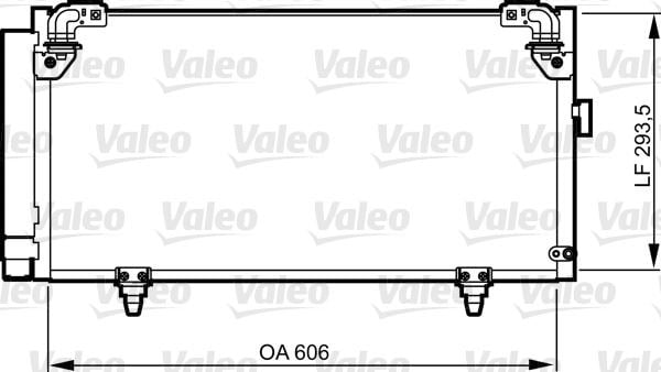 Subaru Legacy III STWagon Kondenser VALEO