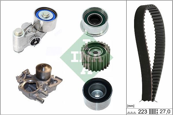Subaru Su Pompası Triger Kayış Seti INA