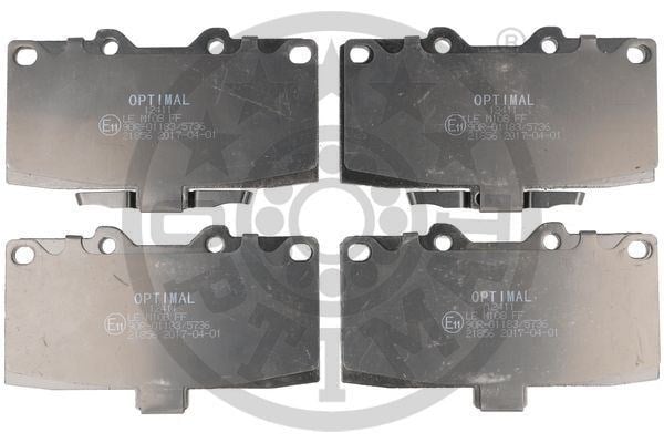 Subaru Impreza Fren Balata Seti Diskli Fren OPTIMAL