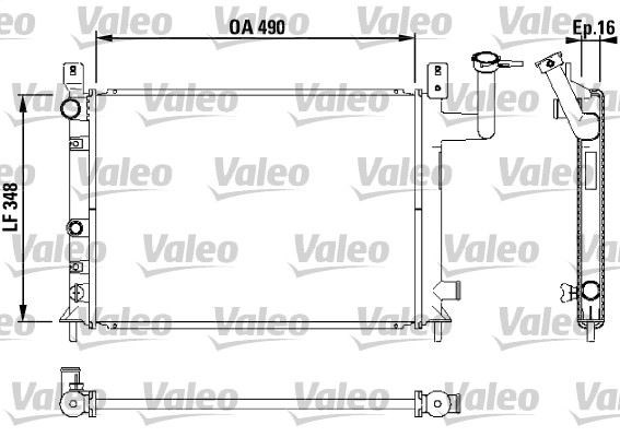 Nissan Sunny Radyatör VALEO