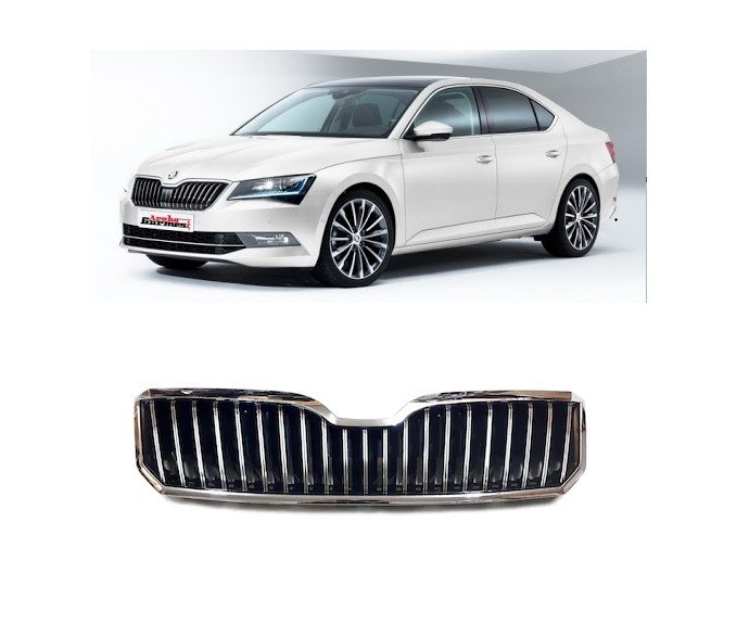 Skoda Superb Ön Panjur Full Nikelajlı DOGAN-