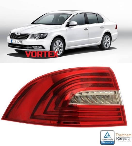 Skoda Superb Arka Stop Lambası Sağ LED'li DOGAN-