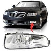 Skoda Superb Sis Farı Sol Beyaz GKL