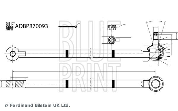 Suzuki Samurai Rot Başı BLUEPRINT
