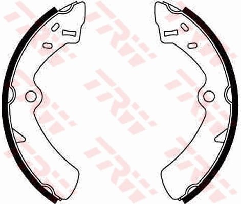Suzuki SJ410 Arka Aks Pabuçlu Balata Kiti TRW