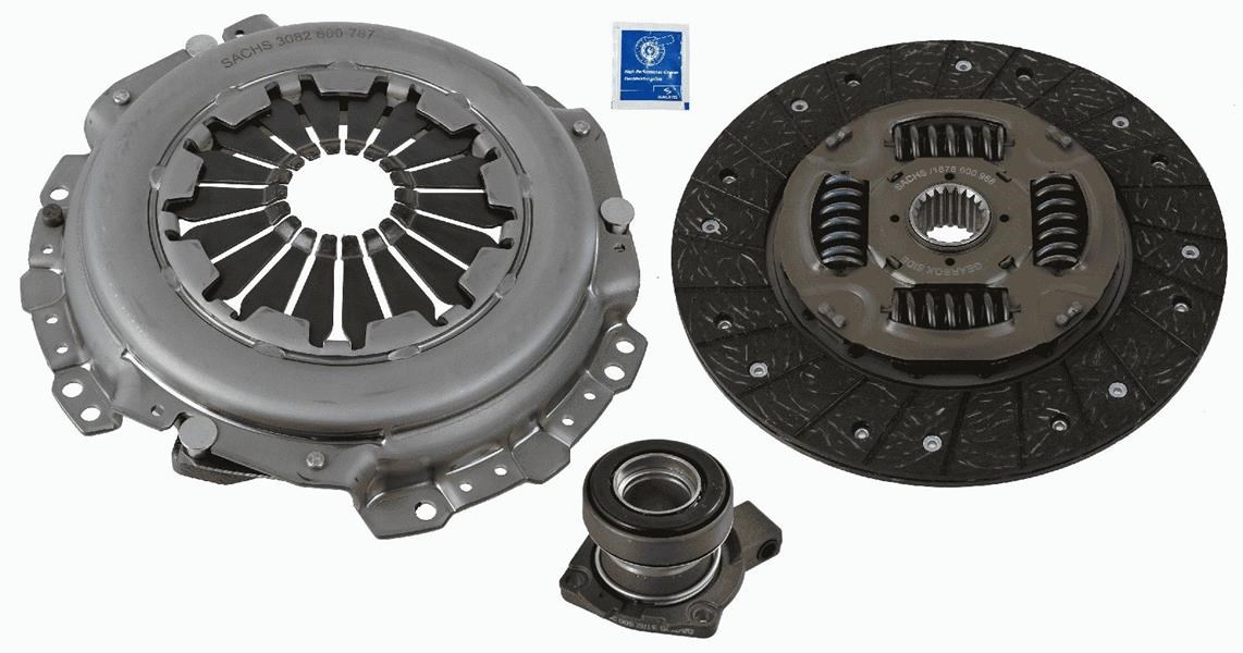 Suzuki Grand Vitara 2.0L J20A JB420 Debriyaj Seti Baskı Disk Bilya Hidrolik... SACHS