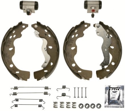 Suzuki SX4 Arka Aks Pabuçlu Balata Seti TRW