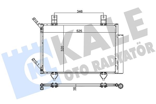 Suzuki Swift III Klima Kondenseri KALE-RADYATOR
