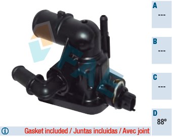 Termostat 88 C FAE