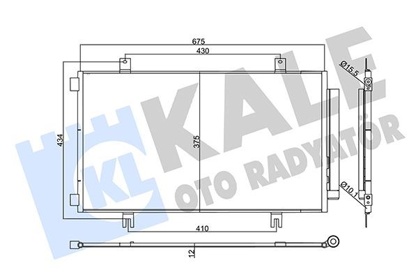 Suzuki SX4 S-Cross Kondenser KALE-RADYATOR