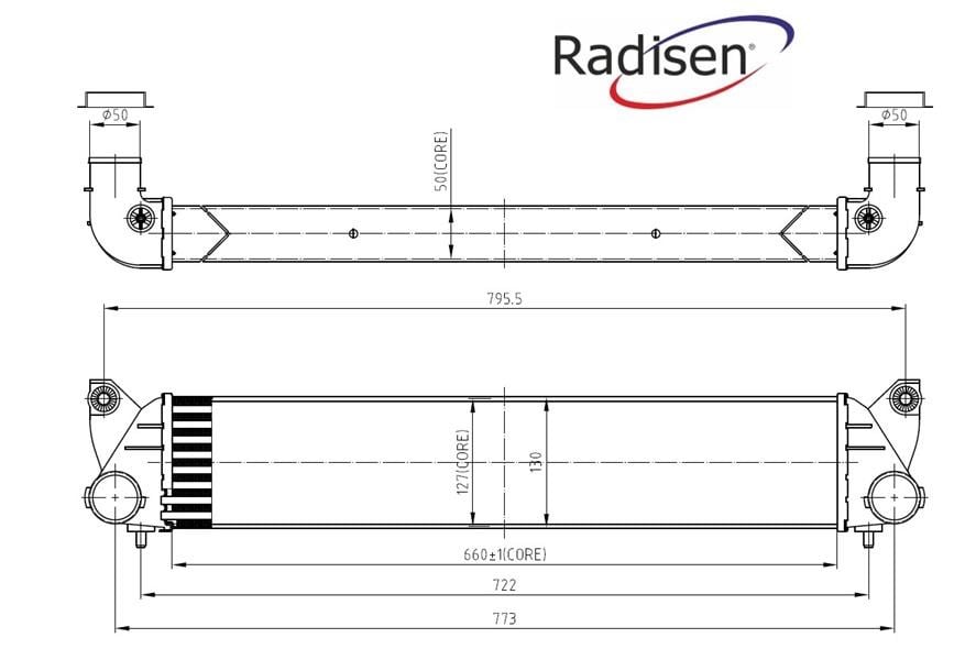 Suzuki SX4 Intercooler 1.9 DDiS RADISEN