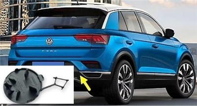 Volkswagen T-Roc Çeki Demir Kapağı Arka PRO-A