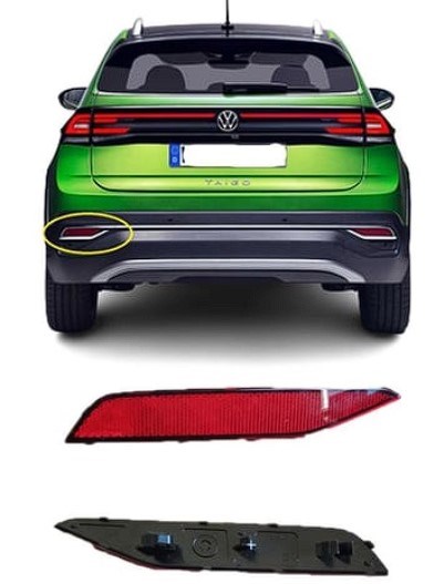 Volkswagen Taigo Arka Tampon Sol Reflektör 2022 ve Sonrası PRO-A