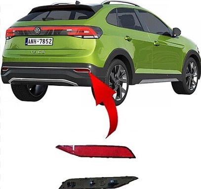 Volkswagen Taigo Arka Tampon Sağ Reflektör 2022 ve Sonrası PRO-A