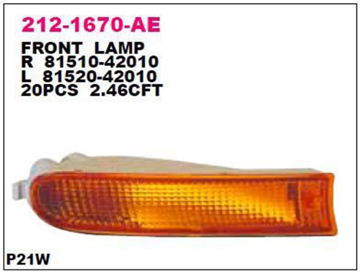 Tampon Sinyali Sağ Rav4 (A1) Benzin 95-97