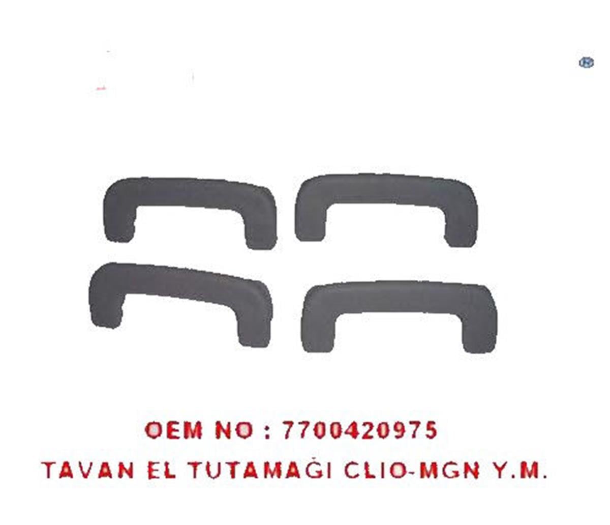 Tavan El Tutamağı Kolçak Clio Gri