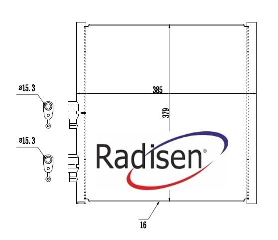 Porsche Taycan Klima Radyatörü RADISEN