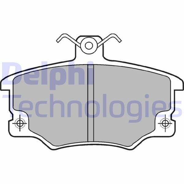 Fiat Tempra Ön Fren Balatası DELPHI