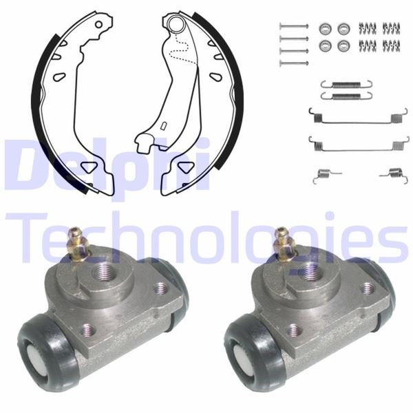 Fiat Tempra Tipo Lancia Dedra Delta Ypsilon Arka Fren Pabuç Kiti DELPHI