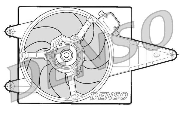Fiat Tempra Radyatör Fanı DENSO