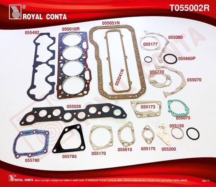 Fiat Tempra 1600 Takım Conta ROYAL
