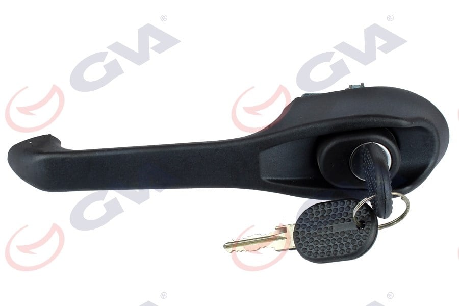 Fiat Tempra Dış Kapı Kolu Ön Sağ Anahtar Delikli Siyah Desenli GVA