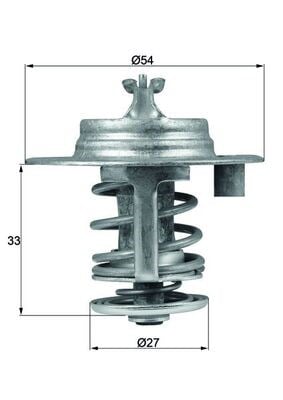 Fiat Tempra Termostat MAHLE