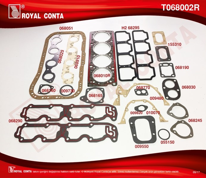 Fiat Tempra Motor Takım Conta Süper Keçesiz 2.0 ROYAL